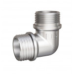 Угольник 90° никелированный 1/2" НР