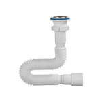 Труба гофрированная 1 1/2"х40/50, L=1200 мм, Wirquin