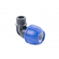 Отвод 90° 25x3/4"" НР PN16 компрессионный, RTP