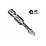 Бита torsion Pz1х50 для ударного шуруповёрта// "NOX" STRONG